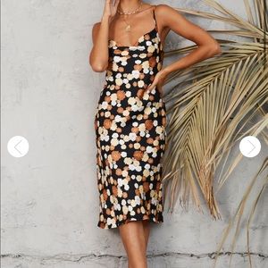 Floral midi dress